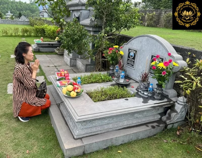 tính kích thước mộ đá chuẩn phong thủy, gặp nhiều may mắn